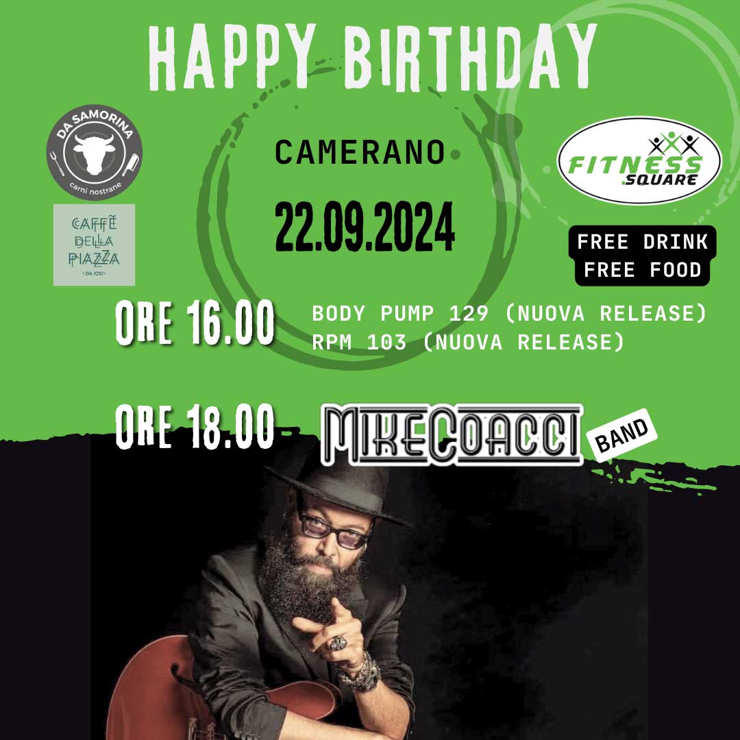 Compleanno Fitness Square Camerano