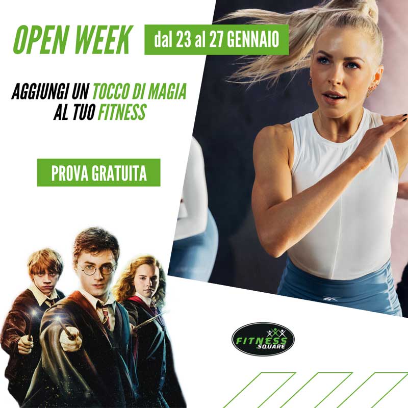 Open Week 2023 - Eventi - Fitness Square Palestra Camerano e Jesi